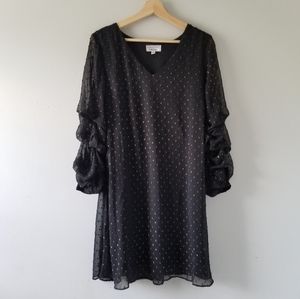 Signature by Robbie Bee Polca Dot Dress